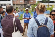 Delegaci&oacute;n de alcaldes y representantes del Ministerio de Francia visitaron el Bulevar de Oriente