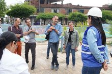 Delegaci&oacute;n de alcaldes y representantes del Ministerio de Francia visitaron el Bulevar de Oriente