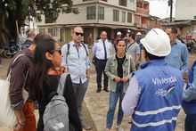 Delegaci&oacute;n de alcaldes y representantes del Ministerio de Francia visitaron el Bulevar de Oriente