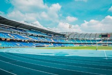 La gramilla y camerinos del Pascual Guerrero en mantenimiento para la Conmebol Libertadores Femenina 2023