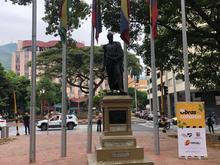 Paseo Bol&iacute;var del Parque Central, segunda megaobra culminada por la Administraci&oacute;n Ospina