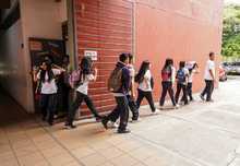 La I.E. Eustaquio Palacios se activ&oacute; en el &lsquo;Simulacro Nacional 2023&rsquo;