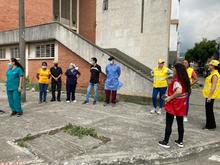 El Simulacro Nacional de Respuesta a Emergencias tambi&eacute;n lleg&oacute; al &aacute;rea de Renovaci&oacute;n Urbana