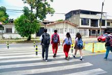 Movilidad entrega proyecto de seguridad vial en inmediaciones del Colegio INEM