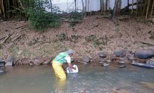 Alerta ante posible contaminaci&oacute;n en el rio Mel&eacute;ndez