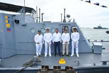 Con honores, Armada Nacional &lsquo;jubila&rsquo; buque insignia y lo entrega a la Alcald&iacute;a de Cali 