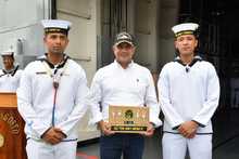 Con honores, Armada Nacional &lsquo;jubila&rsquo; buque insignia y lo entrega a la Alcald&iacute;a de Cali 