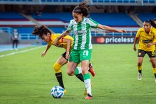 Nacional derrot&oacute; a Barcelona y es el primer colombiano en cuartos de final de la Conmebol Libertadores Femenina&nbsp;