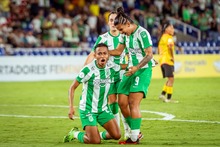 Nacional derrot&oacute; a Barcelona y es el primer colombiano en cuartos de final de la Conmebol Libertadores Femenina&nbsp;
