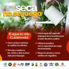 Se recomienda m&aacute;s ahorro de agua en esta temporada seca