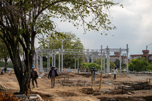 Marquesinas engalanan el Parque Pac&iacute;fico 