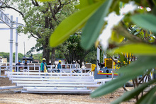 Marquesinas engalanan el Parque Pac&iacute;fico 