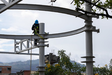 Marquesinas engalanan el Parque Pac&iacute;fico 