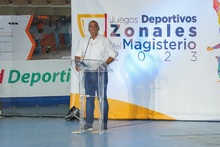 En las Canchas Panamericanas son&oacute; el silbato inicial de los Juegos del Magisterio 2023