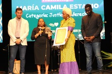 L&iacute;deres y lideresas afros fueron homenajeados por el trabajo en pro de sus comunidades