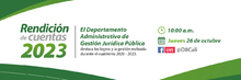 Segunda Jornada de rendici&oacute;n de Cuentas del Departamento Administrativo de Gesti&oacute;n Jur&iacute;dica Publica