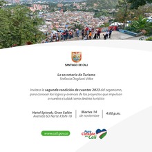 Participa en la &uacute;ltima rendici&oacute;n de cuentas de Turismo Distrital