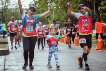La comuna 20 fue el epicentro de la fiesta deportiva con la 7K de la Familia 4