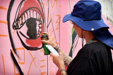 Pintada Artistas Ganadores de Graficalia Calle de la Salsa 2023