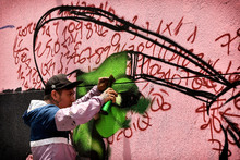 Pintada Artistas Ganadores de Graficalia Calle de la Salsa 2023