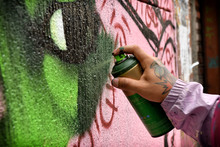 Pintada Artistas Ganadores de Graficalia Calle de la Salsa 2023