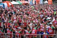 adrenalina, alegría, deporte y diversión en la CicloVida RUN 7K de la Familia 1