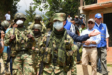 Orden Publico Miner&iacute;a Ilegal Via Pichinde - Pe&ntilde;as Blancas 