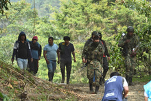 Orden Publico Mineria Ilegal Via Pichinde - Pe&ntilde;as Blancas 