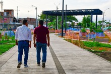 Ya est&aacute;n listos los primeros murales del Bulevar de Oriente
