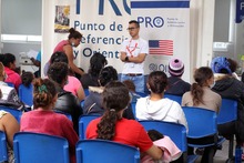 Dos puntos de atenci&oacute;n al migrante: un compromiso humanitario y de integraci&oacute;n