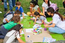 En la Feria del Libro, el buque que llegar&aacute; a Parque Pac&iacute;fico inspira a los ni&ntilde;os