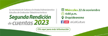 Segunda rendici&oacute;n de cuentas