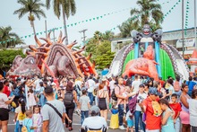 M&aacute;s de 10.000 cale&ntilde;os se gozaron  la  Ciudadela de la Alegr&iacute;a,  en el marco de Halloween