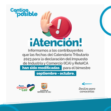 Se ampliaron de nuevo las fechas para presentar ICA y Reteica