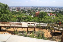 Con la estabilizaci&oacute;n del talud avanza cimentaci&oacute;n del &lsquo;puente verde&rsquo; sobre la avenida de Los Cerros 