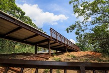 Con la estabilizaci&oacute;n del talud avanza cimentaci&oacute;n del &lsquo;puente verde&rsquo; sobre la avenida de Los Cerros 