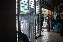 Inundada de Cristos, as&iacute; amaneci&oacute; Cali