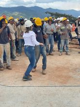 Trabajadores de Cristo Rey se gozaron los 70 a&ntilde;os del monumento