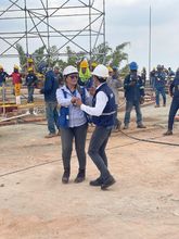 Trabajadores de Cristo Rey se gozaron los 70 a&ntilde;os del monumento