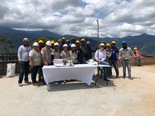 Trabajadores de Cristo Rey se gozaron los 70 a&ntilde;os del monumento