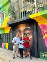 Murales del Bulevar de Oriente exaltan la riqueza cultural de los habitantes de Cali