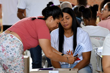 En el coliseo El Pueblo cale&ntilde;os se dieron cita para votar