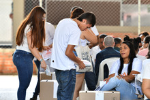 En el coliseo El Pueblo cale&ntilde;os se dieron cita para votar