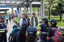 J&oacute;venes del programa Perla se unen para fortalecer la seguridad del MIO en Cali