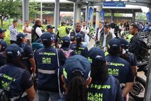 J&oacute;venes del programa Perla se unen para fortalecer la seguridad del MIO en Cali