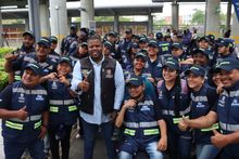 J&oacute;venes del programa Perla se unen para fortalecer la seguridad del MIO en Cali