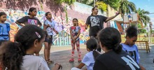 El IPC dispersa arte y cultura en la comuna 20