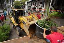 Alcald&iacute;a recupera espacio p&uacute;blico en la zona del Parque del Perro