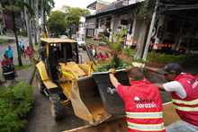 Alcald&iacute;a recupera espacio p&uacute;blico en la zona del Parque del Perro