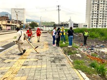 Levantamientos de cambuches buscan recuperar espacios para el &aacute;rea de renovaci&oacute;n urbana. 